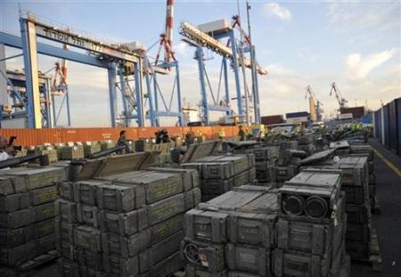 Xem kho vũ khí khổng lồ trên tàu Israel bắt giữ - 12