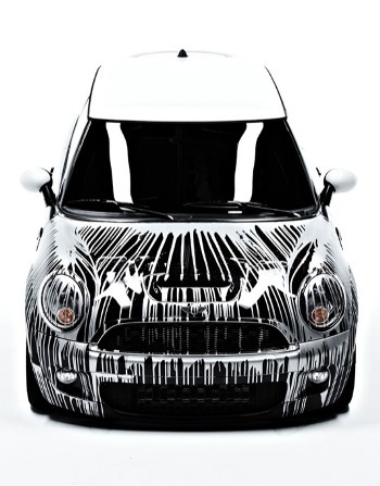 MINI Krink: Nghệ thuật đường phố trên xe hơi - 2