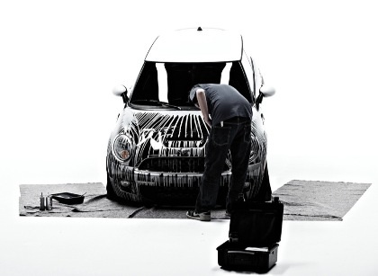 MINI Krink: Nghệ thuật đường phố trên xe hơi - 1