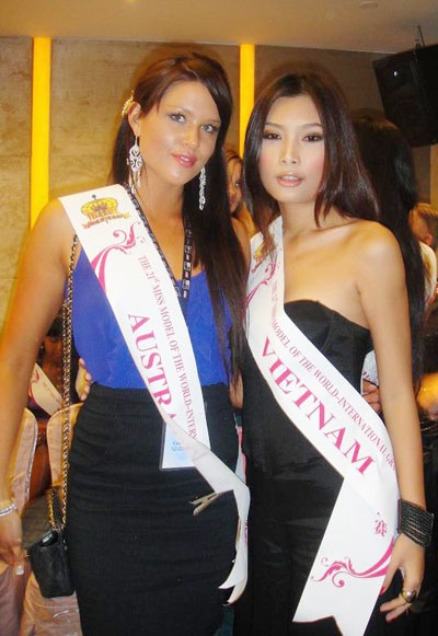 Lan Hương xuất hiện tại cuộc thi Người mẫu thế giới  - 5