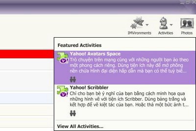 Yahoo! Messenger 10 chính thức trình làng - 4 Yahoo! Messenger 10 chính thức trình làng - 4