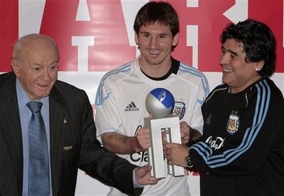 Lionel Messi giành danh hiệu Onze vàng - 1 Lionel Messi giành danh hiệu Onze vàng - 1