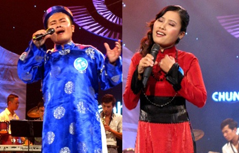 Hồng Nhung, Ngọc Ký giành vé vớt vào chung kết Sao Mai 2009 - 1 Hồng Nhung, Ngọc Ký giành vé vớt vào chung kết Sao Mai 2009 - 1
