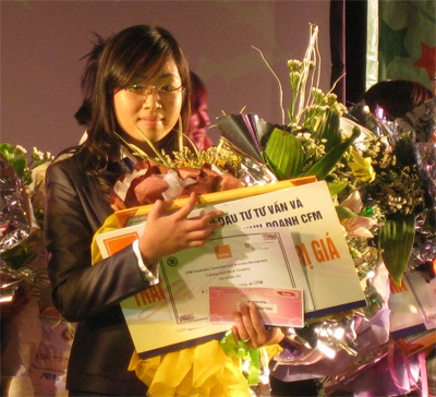 Lưu Hồng Anh giành danh hiệu ứng viên tài năng nhất - 2 Lưu Hồng Anh giành danh hiệu ứng viên tài năng nhất - 2