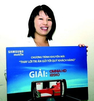 Samsung Mobile với cơn mưa giải thưởng đợt 1 - 3 Samsung Mobile với cơn mưa giải thưởng đợt 1 - 3