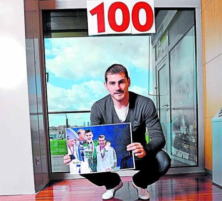 Casillas trước cơ hội gia nhập “CLB 100” tại Champions League - 1 Casillas trước cơ hội gia nhập “CLB 100” tại Champions League - 1