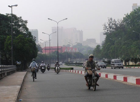 Sương mù bao phủ TPHCM - 3 Sương mù bao phủ TPHCM - 3
