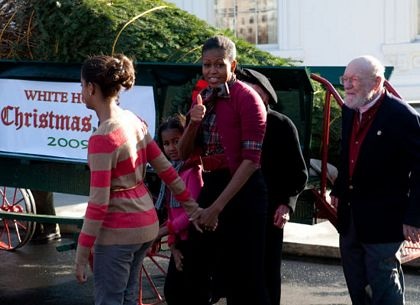 Nhà Trắng đón cây thông Noel - 4 Nhà Trắng đón cây thông Noel - 4