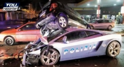 Siêu xe Lamborghini Gallardo cảnh sát gặp nạn - 7 Siêu xe Lamborghini Gallardo cảnh sát gặp nạn - 7