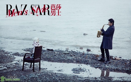 Lục Nghị “khoe” con gái trên tạp chí lớn - 3