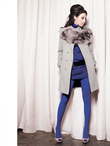 Han Ji Hye duyên dáng với thời trang Blue Pepe - 8