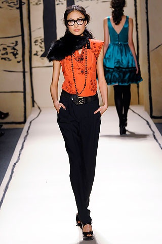 BST thu đông 2009 của Tracy Reese - 4 BST thu đông 2009 của Tracy Reese - 4