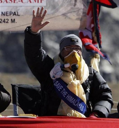 Xem cuộc họp nội các trên đỉnh Everest - 9