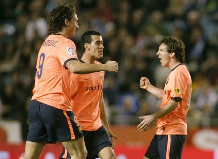 Messi lập cú đúp, Barcelona đả bại Deportivo - 1 Messi lập cú đúp, Barcelona đả bại Deportivo - 1
