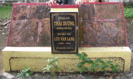 Độc đáo đồng hồ đá duy nhất Việt Nam  - 1