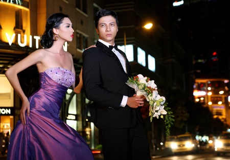 Siêu mẫu Minh Triệu trở lại sàn cat walk sau tai nạn - 2 Siêu mẫu Minh Triệu trở lại sàn cat walk sau tai nạn - 2