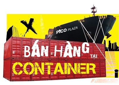 Bán hàng tại công-ten-nơ - “Công phá” thị trường bằng giá sốc, mua sắm hấp dẫn hơn! - 2 Bán hàng tại công-ten-nơ - “Công phá” thị trường bằng giá sốc, mua sắm hấp dẫn hơn! - 2