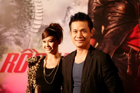 Tăng Thanh Hà nổi bật trong buổi ra mắt phim “Bẫy Rồng” - 26