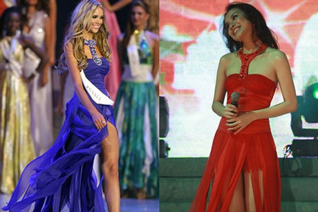 Khi Hoa hậu “đụng hàng” - 2 Khi Hoa hậu “đụng hàng” - 2