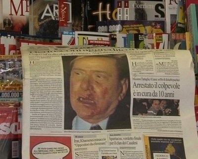 Bắt kẻ định đột nhập vào phòng Thủ tướng Berlusconi - 1 Bắt kẻ định đột nhập vào phòng Thủ tướng Berlusconi - 1