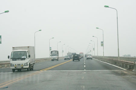 Cầu Thăng Long chính thức thông xe trở lại - 2