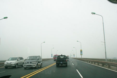 Cầu Thăng Long chính thức thông xe trở lại - 1