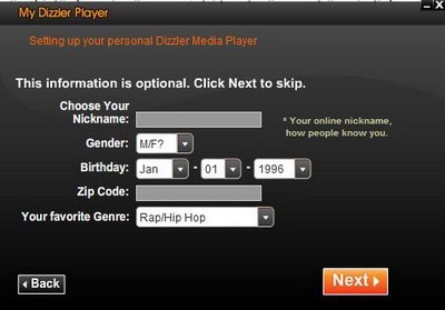 Dizzler - Công cụ giải trí trực tuyến trên desktop - 3 Dizzler - Công cụ giải trí trực tuyến trên desktop - 3