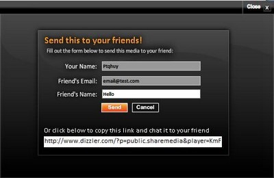 Dizzler - Công cụ giải trí trực tuyến trên desktop - 8 Dizzler - Công cụ giải trí trực tuyến trên desktop - 8