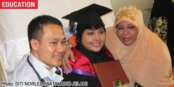 Quyết lấy được bằng đại học trước khi qua đời - 1