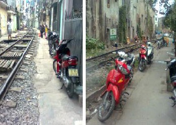 “Xóm đường tàu” giữa lòng Hà Nội - 1 “Xóm đường tàu” giữa lòng Hà Nội - 1