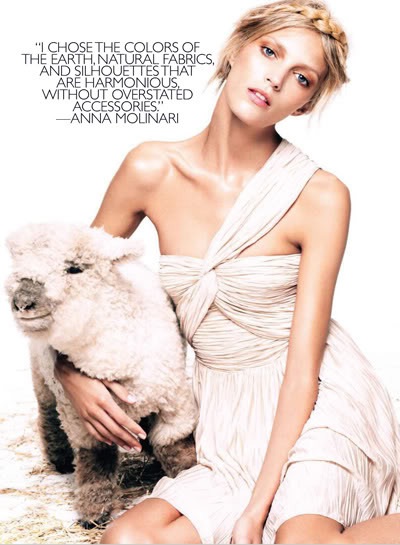 Anja Rubik bay bổng trên Harper's Bazaar - 1 Anja Rubik bay bổng trên Harper's Bazaar - 1