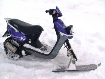 Xe máy đi trên tuyết - 2 Xe máy đi trên tuyết - 2