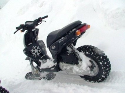 Xe máy đi trên tuyết - 5 Xe máy đi trên tuyết - 5