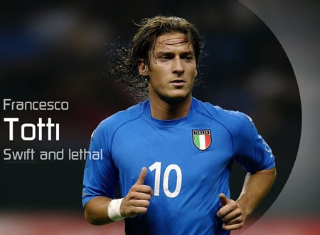 Totti tuyên bố muốn trở lại ĐT Italia dự World Cup - 1 Totti tuyên bố muốn trở lại ĐT Italia dự World Cup - 1