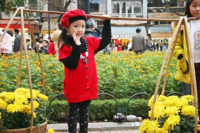 “Mầm non” trong lễ hội hoa 1000 năm Thăng Long - Hà Nội - 1 “Mầm non” trong lễ hội hoa 1000 năm Thăng Long - Hà Nội - 1