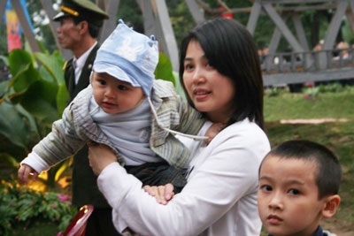 “Mầm non” trong lễ hội hoa 1000 năm Thăng Long - Hà Nội - 6 “Mầm non” trong lễ hội hoa 1000 năm Thăng Long - Hà Nội - 6