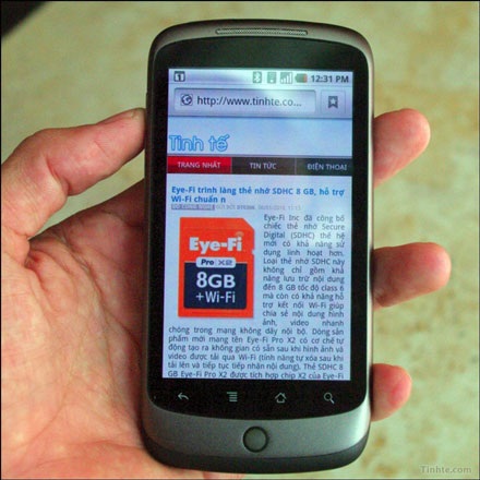 Điện thoại Google Nexus One đã về Việt Nam - 2