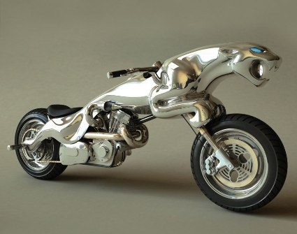 Video: Mô-tô hình biểu tượng Jaguar lăn bánh - 6