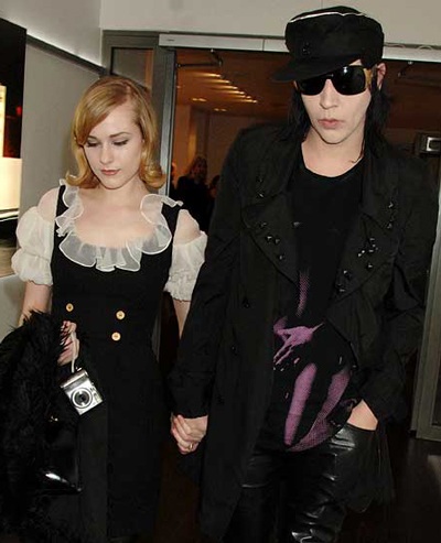 Marilyn Manson và Evan Rachel Wood đã đính hôn - 1
