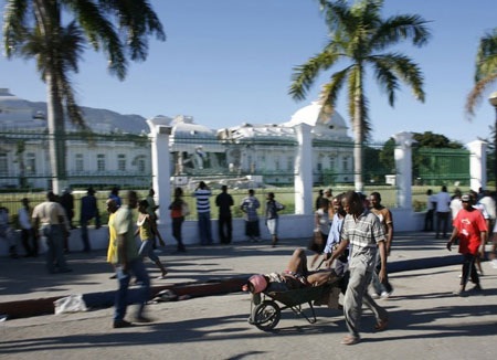 Phủ tổng thống Haiti đổ sập trong động đất - 5