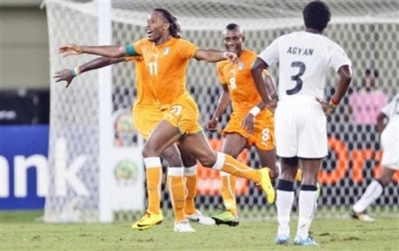 Drogba khai hỏa, Bờ Biển Ngà đè bẹp Ghana - 2 Drogba khai hỏa, Bờ Biển Ngà đè bẹp Ghana - 2