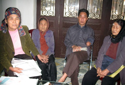 Hơn 100 hộ dân 15 năm đi đòi tiền đền bù GPMB - 1 Hơn 100 hộ dân 15 năm đi đòi tiền đền bù GPMB - 1