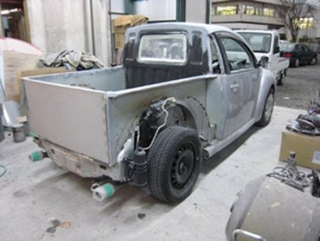 Độ Beetle thành xe bán tải - 3