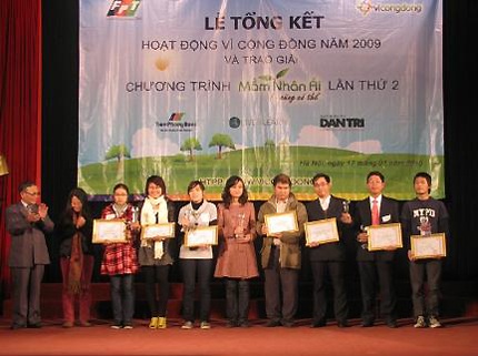 10 dự án nhận giải thưởng Mầm nhân ái - 1 10 dự án nhận giải thưởng Mầm nhân ái - 1