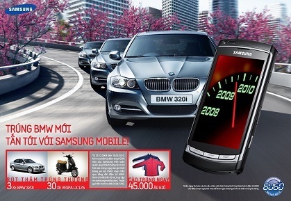 Cùng Samsung lướt xe BMW rước lộc đầu xuân - 1