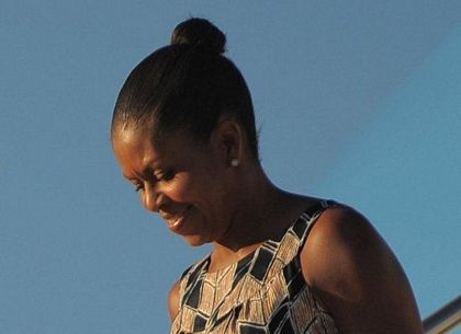 Thời trang tóc ngắn của bà chủ Nhà Trắng - 12