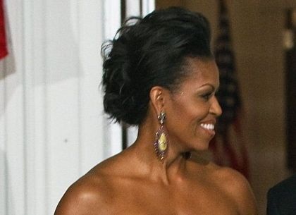 Thời trang tóc ngắn của bà chủ Nhà Trắng - 1