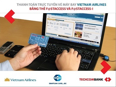 Techcombank hỗ trợ mua vé máy bay Vietnam Airline Trực tuyến - 1 Techcombank hỗ trợ mua vé máy bay Vietnam Airline Trực tuyến - 1