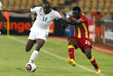 Ghana nhọc nhằn “lê bước” vào Tứ kết - 2 Ghana nhọc nhằn “lê bước” vào Tứ kết - 2