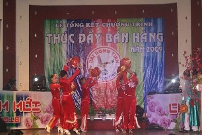 Đại Đồng Tiến tổ chức buổi lễ thúc đẩy bán hàng cuối năm 2009 - 2